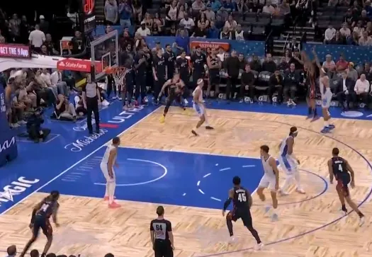 云开体育官网-埃利斯哈登米切尔连续投进5记三分，骑士追到2分续命